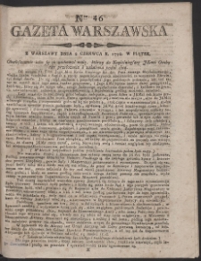 Gazeta Warszawska. R.1798 Nr 46