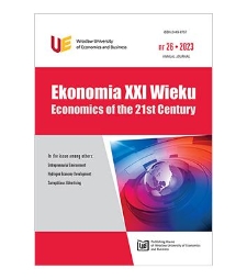 Spis treści [Ekonomia XXI Wieku = Economics of the 21st Century, 2023, Nr 26]
