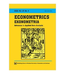 Spis treści [Econometrics = Ekonometria, 2023, Vol. 27, No. 4]