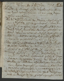 Zbi&oacute;r list&oacute;w oryginalnych pisanych przez wojskowych niższej rangi armii sasko-polskiej i ich krewnych w 1735 roku.