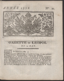 Gazette de Leopol. R. 1776 Nr 21