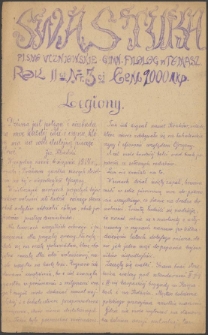 Swastyka : dwutygodnik uczniowski. 1923, R.2 nr 3