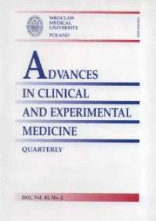 Advances in Clinical and Experimental Medicine, Vol. 10, 2001, nr 2
