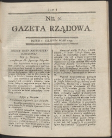 Gazeta Rządowa. R. 1794 nr 36