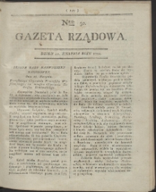Gazeta Rządowa. R. 1794 Nr 50