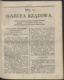 Gazeta Rządowa. R. 1794 Nr 65