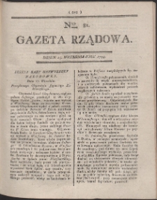 Gazeta Rządowa. R. 1794 Nr 81