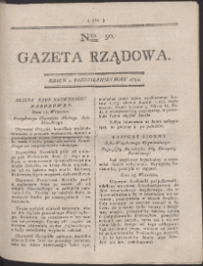 Gazeta Rządowa. R. 1794 Nr 90