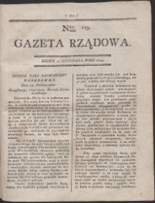 Gazeta Rządowa. R. 1794 Nr 119