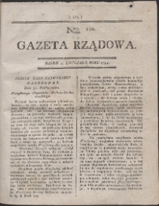 Gazeta Rządowa. R. 1794 Nr 120