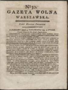 Gazeta Wolna Warszawska. R. 1794 Nr 50