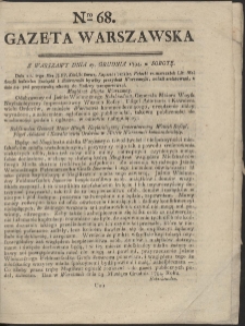 Gazeta Wolna Warszawska. R. 1794 Nr 68