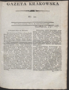 Gazeta Krakowska. R. 1796 Nr 33