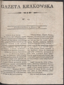 Gazeta Krakowska. R. 1798 Nr 23