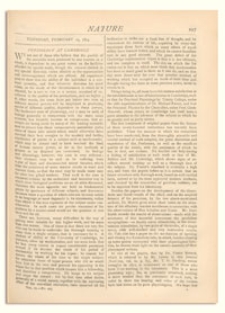 Nature : a Weekly Illustrated Journal of Science. Volume 9, 1874 February 19, [No. 225]