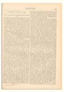 Nature : a Weekly Illustrated Journal of Science. Volume 10, 1874 October 22, [No. 260]