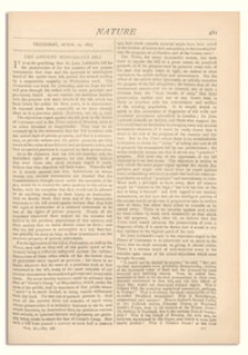 Nature : a Weekly Illustrated Journal of Science. Volume 11, 1875 April 22, [No. 286]