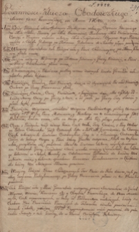 Powinności klucza obodowskiego ułożone przez Komisyą in anno 1764