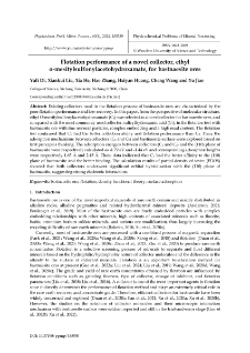 Flotation performance of a novel collector, ethyl o-mesitylsulfonylacetohydroxamate, for bastnaesite ores