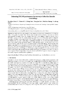 Enhancing PHGMS performance for recovery of ultra-fine ilmenite from tailings