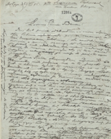 [Listy Ignacego Maciejowskiego do Tadeusza Micińskiego]