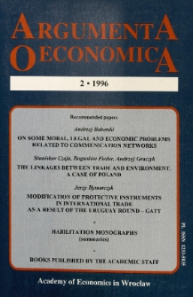 On some moral, legal and economic problems related to communication networks