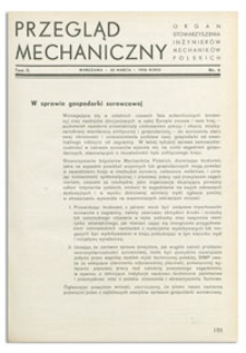 Przegląd Mechaniczny. Organ Stowarzyszenia Inżynierów Mechaników Polskich, T. 2, 25 marca 1936, nr 6