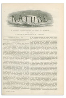 Nature : a Weekly Illustrated Journal of Science. Volume 14, 1876 May 4, [No. 340]