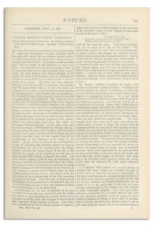 Nature : a Weekly Illustrated Journal of Science. Volume 14, 1876 June 15, [No. 346]