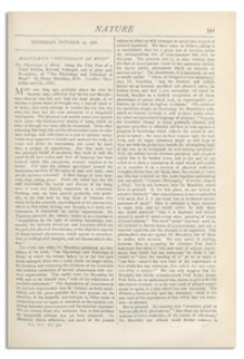 Nature : a Weekly Illustrated Journal of Science. Volume 14, 1876 October 19, [No. 364]