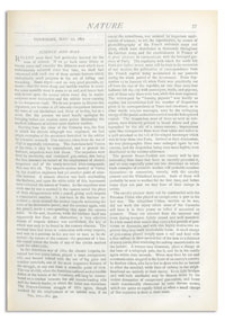 Nature : a Weekly Illustrated Journal of Science. Volume 16, 1877 May 17, [No. 394]