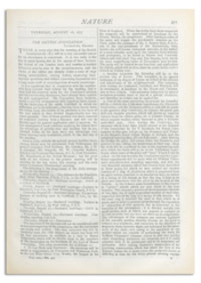 Nature : a Weekly Illustrated Journal of Science. Volume 16, 1877 August 16, [No. 407]