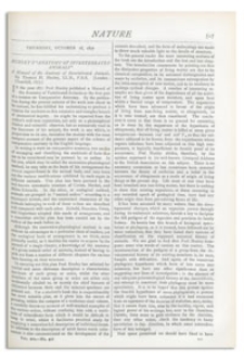 Nature : a Weekly Illustrated Journal of Science. Volume 16, 1877 October 18, [No. 416]