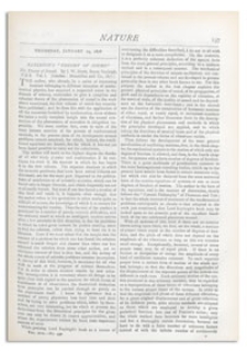 Nature : a Weekly Illustrated Journal of Science. Volume 17, 1878 January 24, [No. 430]