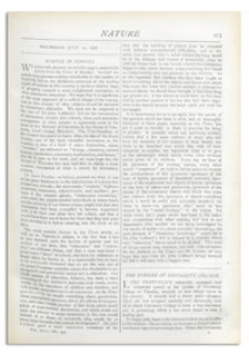 Nature : a Weekly Illustrated Journal of Science. Volume 18, 1878 July 11, [No. 454]