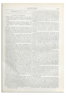 Nature : a Weekly Illustrated Journal of Science. Volume 18, 1878 July 25, [No. 456]