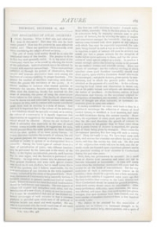 Nature : a Weekly Illustrated Journal of Science. Volume 19, 1878 December 26, [No. 478]