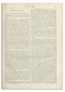 Nature : a Weekly Illustrated Journal of Science. Volume 24, 1881 May 12, [No. 602]