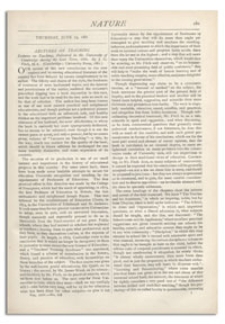 Nature : a Weekly Illustrated Journal of Science. Volume 24, 1881 June 23, [No. 608]