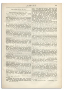Nature : a Weekly Illustrated Journal of Science. Volume 24, 1881 July 28, [No. 613]