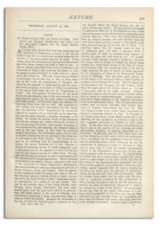 Nature : a Weekly Illustrated Journal of Science. Volume 24, 1881 August 25, [No. 617]