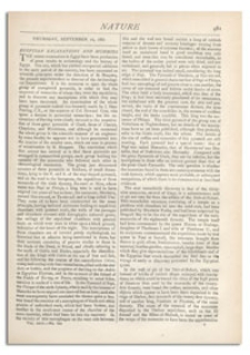 Nature : a Weekly Illustrated Journal of Science. Volume 24, 1881 September 22, [No. 621]