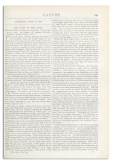 Nature : a Weekly Illustrated Journal of Science. Volume 25, 1882 April 13, [No. 650]