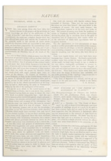 Nature : a Weekly Illustrated Journal of Science. Volume 25, 1882 April 27, [No. 652]