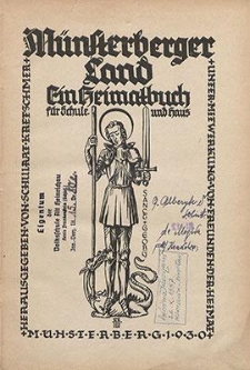 Münsterberger Land : ein Heimatbuch für Schule und Haus