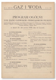 Gaz i Woda. R. XVI, maj 1936, Nr 5