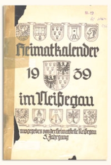 Heimatkalender im Neissegau, 1939, 5. Jahrgang