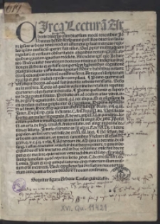 Arbor Consanguineitatis cum suis enigmatibus [&hellip;]