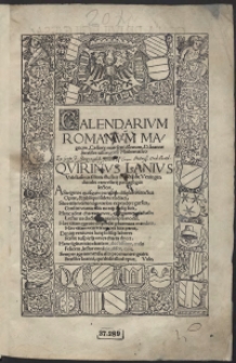 Calendarium Romanum Magnum […]