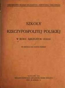 Szkoły Rzeczypospolitej Polskiej w roku szkolnym 1930/31